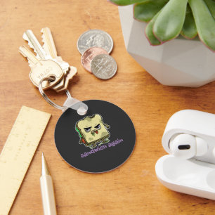 Llavero Sandwich clásico otra vez