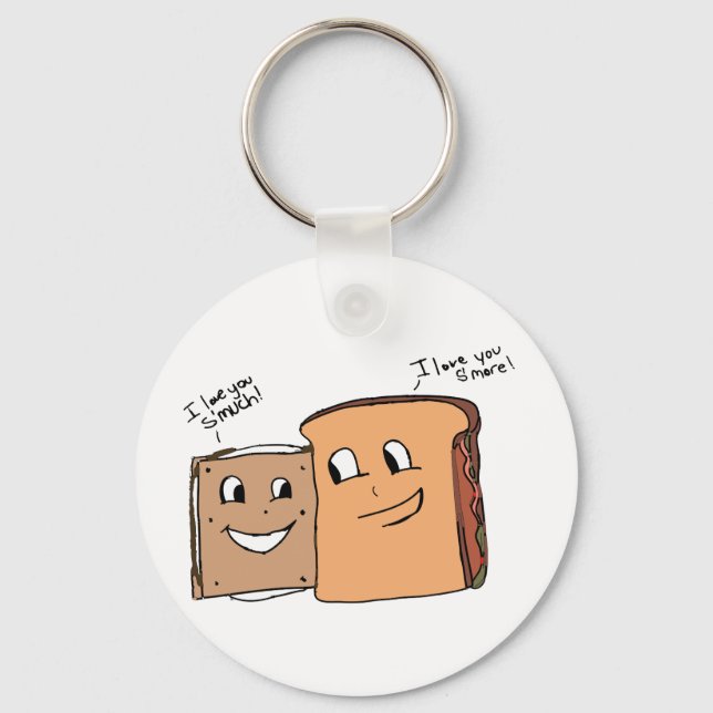 Llavero Sandwich Love Keychain (Anverso)