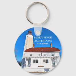 Llavero Sandy Hook Lighthouse New Jersey Keychain