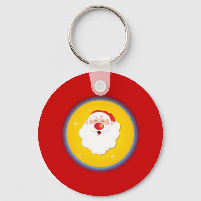 Llavero Santa adorable (Anverso)