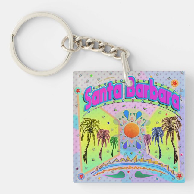 Llavero Santa Barbara Calm Desire Keychain (Frente)