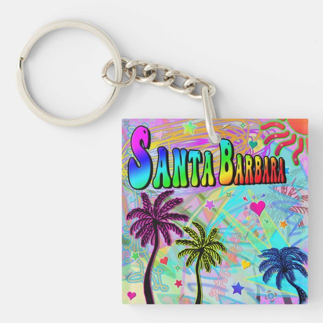 Llavero Santa Barbara Vivid Romance Keychain (Frente)