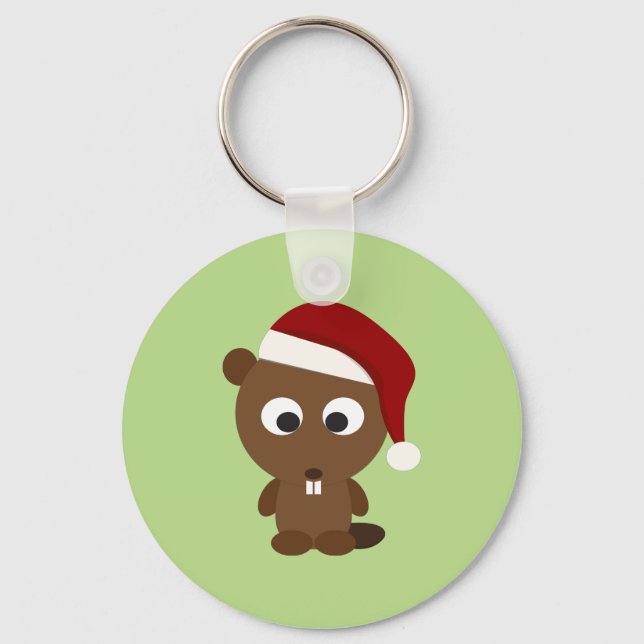 Llavero Santa Beaver (Anverso)