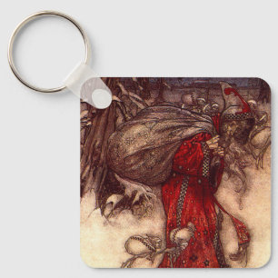 Llavero Santa Claus Arthur Rackham