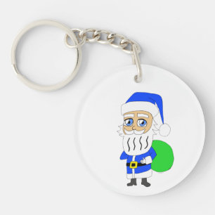 Llavero Santa Claus chibi