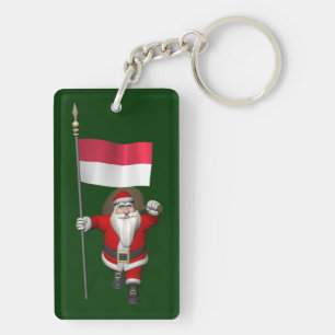 Llavero Santa Claus Con El Fin De Indonesia