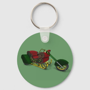 Llavero Santa Claus Motor Trike