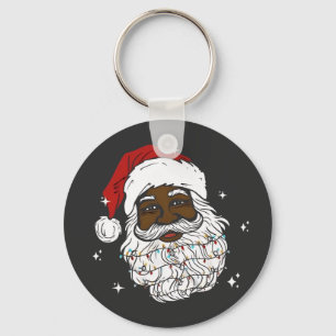 Llavero Santa Claus Negro Navidad Historia Negra Navidad 