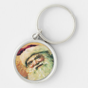 Llavero Santa Claus Vintage Christmas