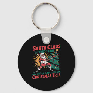 Llavero Santa Claus World Tour Rocking Around The Christma