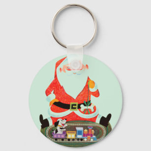 Llavero Santa con tren