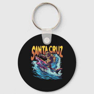 Llavero Santa Cruz California Verano S Surfing Bigfoot Sha