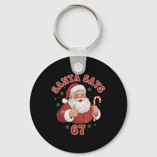 Llavero Santa dice 67 chistes divertidos memes retro de Na