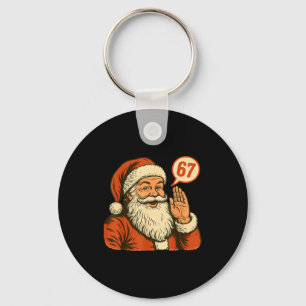 Llavero Santa Dice 6 7 Seis Siete Gen Z Alpha Meme Slang C