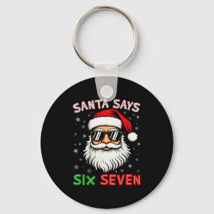 Llavero Santa Dice Seis Siete 6 7 Gen Z Alpha Meme Lenguaj
