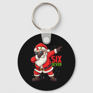 Llavero Santa divertido Dab Seis Siete Navidad 67 Meme Gen