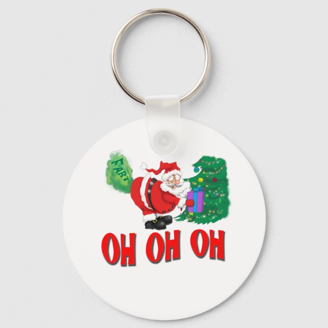 Llavero santa farted (Anverso)
