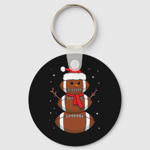 Llavero Santa Fútbol Snowman Deportes Ball Hombres Cristo