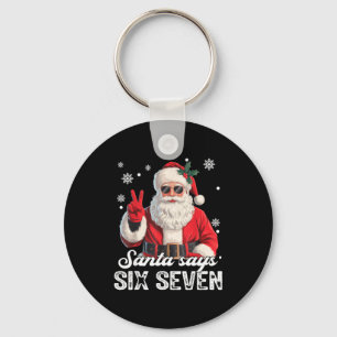 Llavero Santa Genial Dice 67 Meme Navidad Divertida Navida