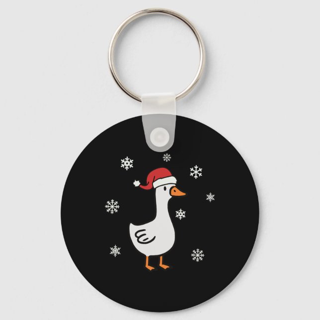 Llavero Santa Goose en los Navidades sueltos de Merry Goos (Anverso)