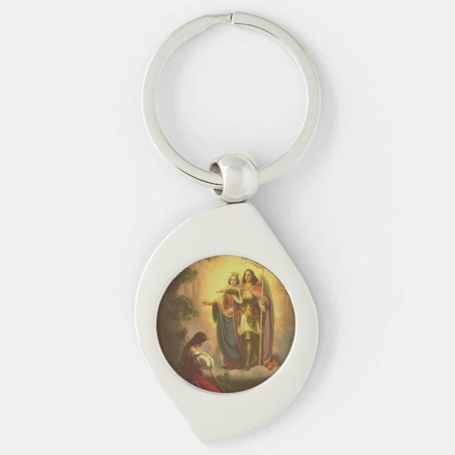 Llavero Santa Juana de Arco (Anverso)