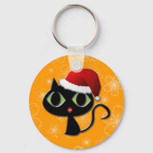 Llavero Santa Kitty