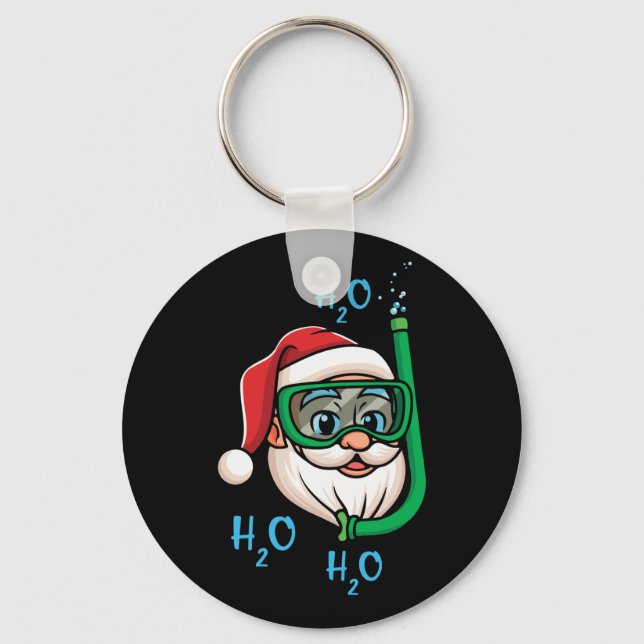 Llavero Santa Natación h2o h2o h2o (Anverso)
