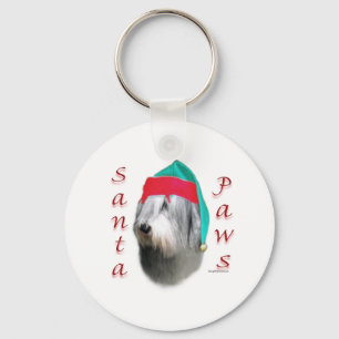 Llavero Santa Paws, un pastor polaco de Lowland