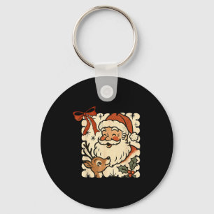 Llavero Santa Reno Rudolph Navidad Fiesta Merry Christma