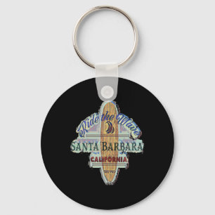 Llavero Santa Rra Surfing Acongojado Vintage Retro Surfboa