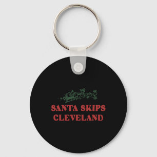Llavero Santa Salta Cleveland Santa Reindeer Navidad