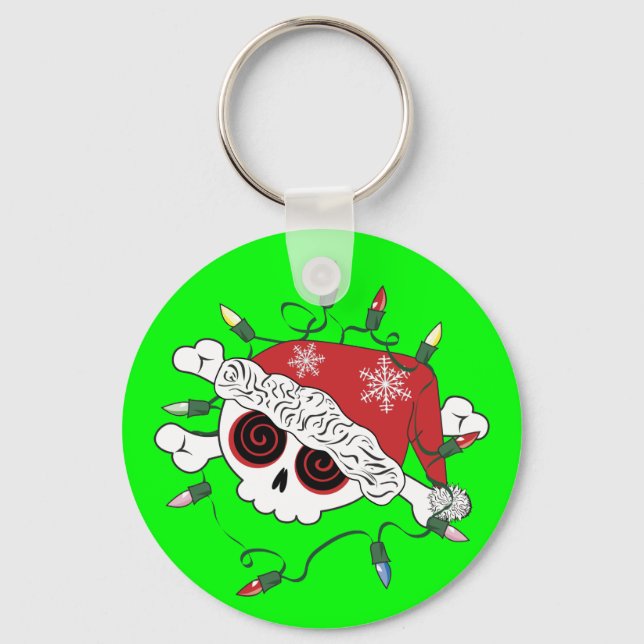 Llavero Santa Skull (Anverso)