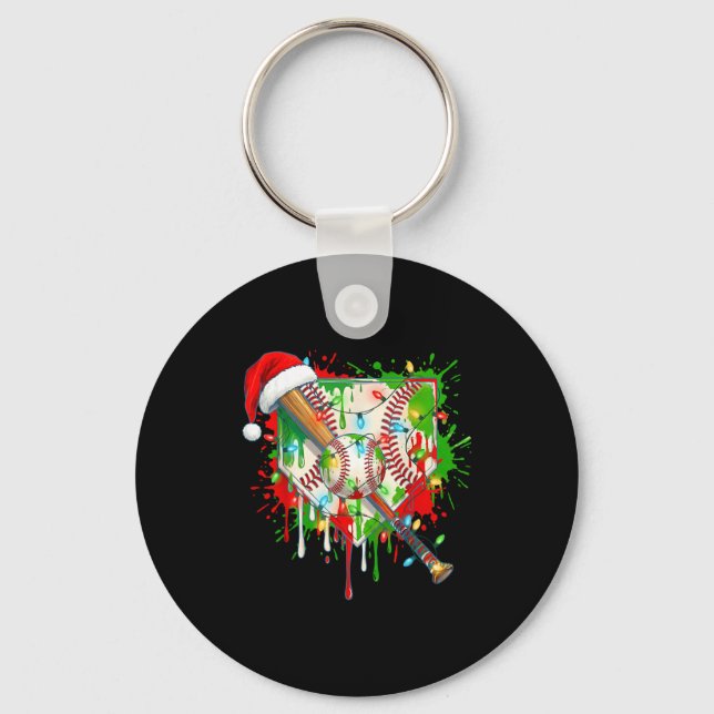 Llavero Santa Srts Ice Baseball Christmas Xmas Pajama Kid  (Anverso)