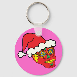 Llavero Santa Sugar Skull