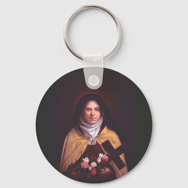 Llavero Santa Teresita de Lisieux (Anverso)