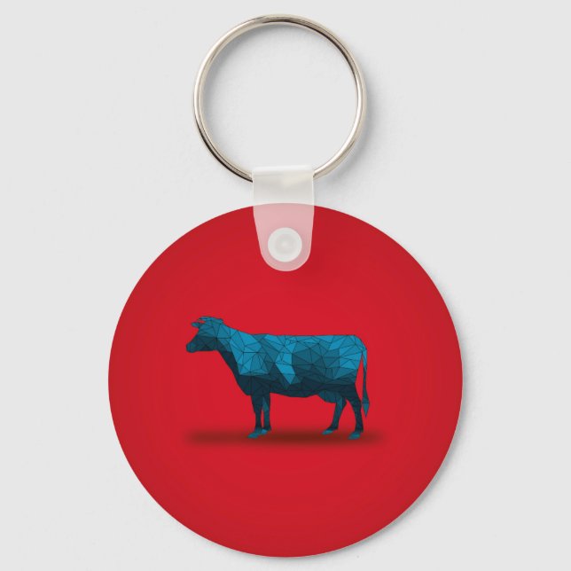 Llavero Santa vaca... Serie de granjas Nº 1 (Anverso)