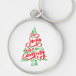 Llavero santa viene keychain