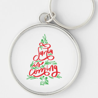 Llavero santa viene keychain