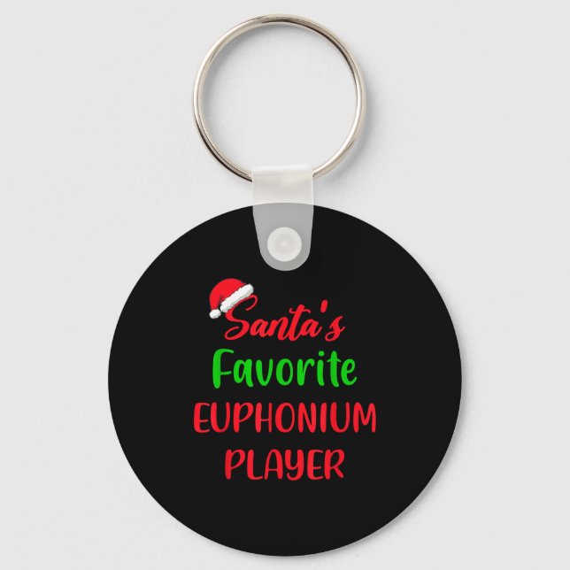 Llavero Santas Favorite Euphonium Player Gift Euphonium Ch (Anverso)