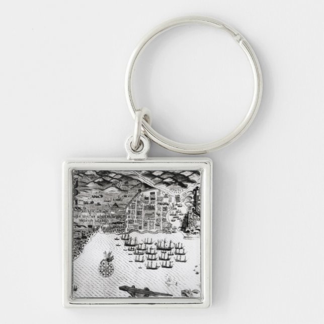 Llavero Santiago, Cabo Verde, 1589 (Frente)