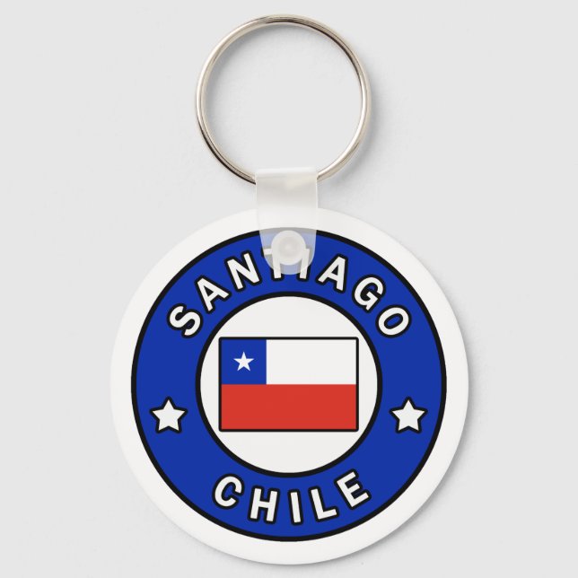 Llavero Santiago Chile (Anverso)