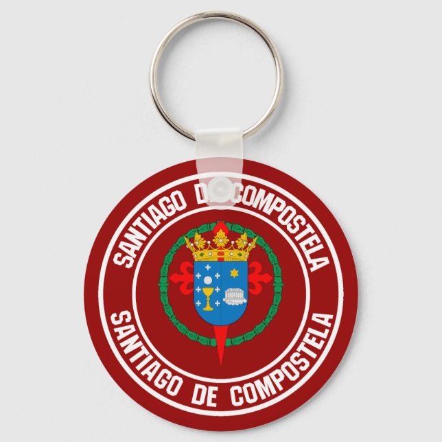 Llavero Santiago de Compostela Ronda Emblem (Anverso)
