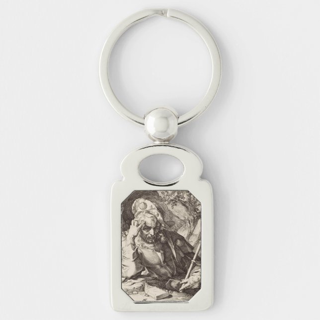 Llavero Santiago el gran apóstol (Anverso)