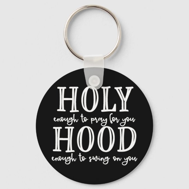 Llavero Santo cielo sagrado suficiente para rezar por ti h (Anverso)