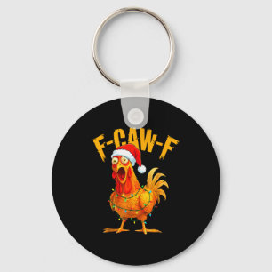 Llavero Santo de luces de Navidad de pollo F-caw-f F-caw-f
