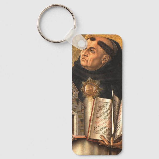 Llavero Santo Tomás de Aquinas (Anverso)