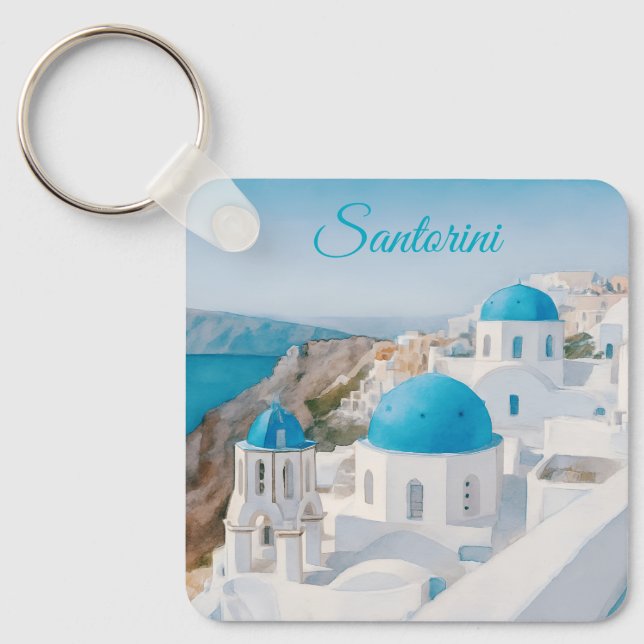 Llavero Santorini, Grecia (Anverso)