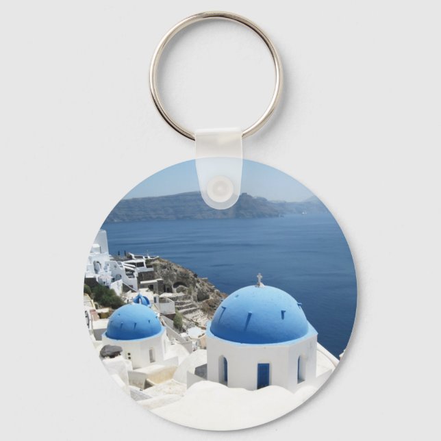Llavero Santorini Grecia (Anverso)