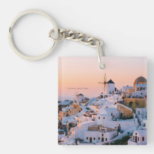 Llavero Santorini, Grecia,