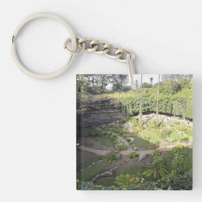 Llavero Santuario oculto Umpherston Sinkhole (Frente)